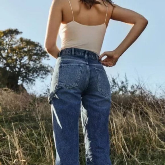 Reformation Jeans 'Annabelle' Tank Top in Ivory - Picture 3 of 4